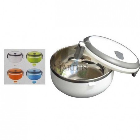 Lunch box da 700 ml con interno in acciaio inossidabile, design termico per mantenere il cibo fresco (colore casuale)