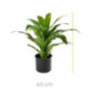 Artificial Dracaena Plant 65cm with Pot | Plastic Plants for Indoor and Outdoor Garden Decoration