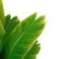 Planta artificial Ave-do-Paraíso de 120 cm com vaso | Plantas de plástico para decoração de jardins internos e externos