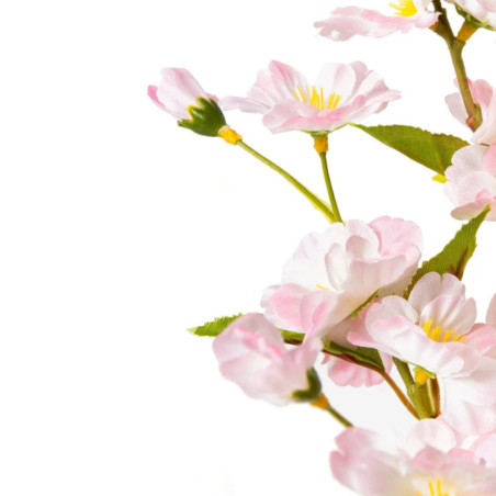 Künstliche Kirschblüte, 150 cm, mit Topf | Kunststoffpflanze für die Gartendekoration im Innen- und Außenbereich