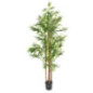 Plante de bambou artificielle de 180 cm avec pot de fleurs | Plantes en plastique pour la décoration intérieure et extérieure