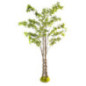 Plante artificielle, tronc décoratif, 230 cm avec pot de fleurs | Plantes en plastique pour la décoration intérieure et extérieu