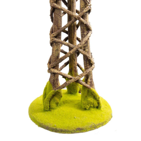 Plante artificielle, tronc décoratif, 230 cm avec pot de fleurs | Plantes en plastique pour la décoration intérieure et extérieu