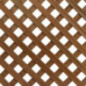 PVC-Gitterpaneel ohne Rahmen, 100 x 200 cm | 1,8 cm Maschenweite | Dekoratives braunes Gartengitter | Innendekoration