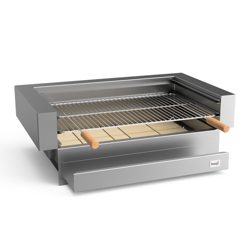 Kitaway Cassetto e moduli per barbecue 83×63,5×30 cm | Cassetto in acciaio inox per cucina da esterno e barbecue a incasso