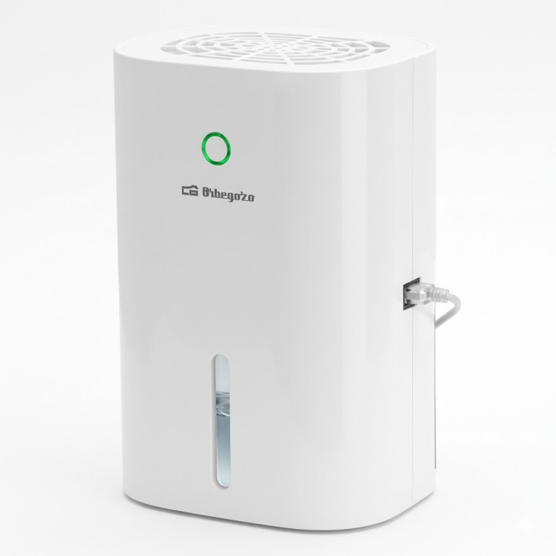 Orbegozo 600ml Air Dehumidifier | 14.7x21.5x11.7 cm | Ideal for Small Spaces | Quiet and Low Power Consumption 22.5W