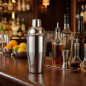 Shaker à cocktail avec bouchon inox 0,75 L