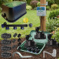 Kit di irrigazione automatica Hunter Irrigation 24V, 3 zona di irrigazione per tubo da 32 mm