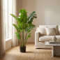 Artificial Monstera Plant 120 cm with Pot | Plastic Plants for Indoor and Outdoor Garden Decoration