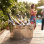 Ice Bucket Stainless Steel Bottle Cooler, 20 litres.