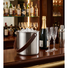 Moon Stainless Ice Bucket - 4 litres