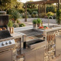 Kitaway Cassetto e moduli per barbecue 83×63,5×30 cm | Cassetto in acciaio inox per cucina da esterno e barbecue a incasso