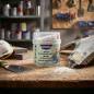 Mastic de fibre de verre à deux composants 1 Kg, répare les surfaces en métal, bois, béton et plastique