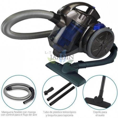 Aspirador de pó multiciclônico sem saco 700W azul