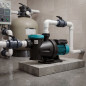 Pompe de piscine ESPA Silen I 0,33 CV | Pompe de filtration auto-amorçante pour piscines privées | Raccordement 50 mm