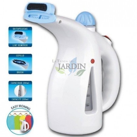 Plancha de vapor vertical manual 800W, ligera y práctica, ideal para retoques rápidos