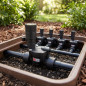 Lot de 8Electrovanne d'irrigation Toro VSPACE, filetage femelle 3/4'', 24V, petite taille