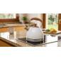 Lacor Whistling Kettle, Stainless Steel, Silver - 2.5 Liters