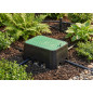Arqueta de Riego Jardin 64x53x30 cm | Arqueta Riego Rectangular para Electrovalvulas | Arquetas de Riego con Tapa Jardin