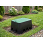 Arqueta de Riego Jardin 64x53x30 cm | Arqueta Riego Rectangular para Electrovalvulas | Arquetas de Riego con Tapa Jardin