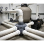 Collecteur à 8 bras en PVC Ø 50-63 mm | Raccord 3/4" | Collecteur pour système de filtration de piscine