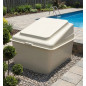 Halbversenkte Poolüberdachung 135 x 120 x 114 cm | Kompatibel mit Filtern Ø 400 bis 600 mm | Langlebig und einfach zu installier Halbversenkte Poolüberdachung 135 x 120 x 114 cm | Kompatibel mit Filtern Ø 400 bis 600 mm | Langlebig und einfach zu installier