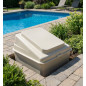 Halbversenkte Poolüberdachung 135 x 120 x 114 cm | Kompatibel mit Filtern Ø 400 bis 600 mm | Langlebig und einfach zu installier Halbversenkte Poolüberdachung 135 x 120 x 114 cm | Kompatibel mit Filtern Ø 400 bis 600 mm | Langlebig und einfach zu installier