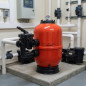 Star Plus Pool Filter | Efficient and Durable for Clean Water | 350 mm Diameter with Side Valve | 1 1/2" Connection