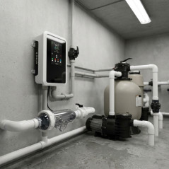 Domotic S2 salt chlorinator, 42 Gr/Hour - up to 160m3