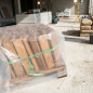 Transparente Polyethylen-Schutzplane 4 x 10 Meter | Sonnen- und regenbeständig für den Außenbereich | Baustellenschutz