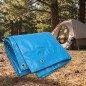 Toldo reforzado azul 5,8 x 9,9 metros 120 gr/m2 con ojales Toldo reforzado azul 5,8 x 9,9 metros 120 gr/m2 con ojales