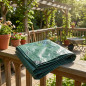 Toldo Reforzado Verde 1,9x2,9 m | 80 gr/m² | Con Ojales | Impermeable | Resistente | Uso Exterior