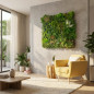 Jardin Vertical Madagascar 100x100 cm | Planta Artificial | Decoración Pared Interior Exterior | Jardines Verticales