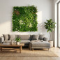Jardim Vertical Selva 100x100 cm | Planta Artificial | Decoração de Parede Interna/Externa | Jardins Verticais
