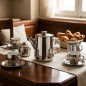 Cafetera Clasica Inoxidable Lacor | Cafetera 2 Litros | Permite preparar Te Café Leche Chocolate Leche Infusiones