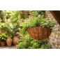 Pot de rechange rond ajustable | Idéal pour les pots suspendus de 35 cm | Installation facile et maintien sûr