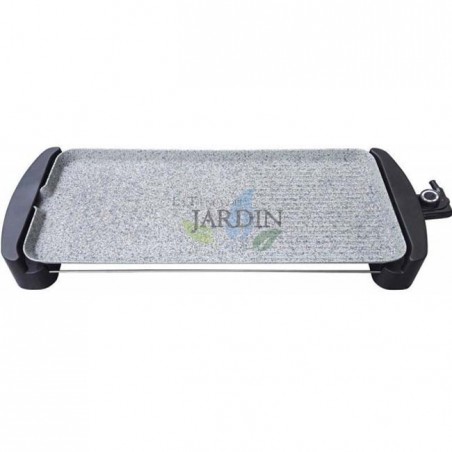 Smooth grill plate and grill 2000W 65x30 cm