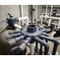 8-Arm PVC Collector Head Ø 50-63 mm | 1" Connection | Collector for Pool Filter and Filtration System