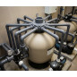 Tête de collecteur en PVC à 8 bras Ø 50-63 mm | Raccord 1" | Collecteur pour système de filtration de piscine