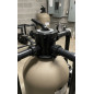Pool selector valve 2" with screw without connection to filter, side inlet and base outlet, Var 3 Pool selector valve 2" with screw without connection to filter, side inlet and base outlet, Var 3