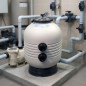Filtro soffiaggio M-3000 | Diametro 480 mm con valvola laterale | Portata 9000 l/h | Pressione massima 2,5 bar