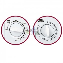 Micro-ondas com grill 20L 800W prato giratório, descongela, ideal para aquecer e grelhar alimentos