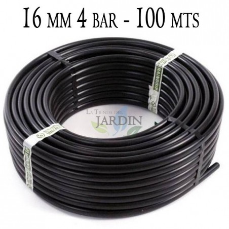 Tube Polyéthylène 16mm | Tube Agricole 16mm 4 bar 100 mètres | Tube d'irrigation 16mm | Tuyau d'irrigation 16 mm
