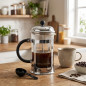 Glaskaffeemaschine 6 Tassen Lacor - Fassungsvermögen 0,8 L.