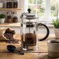 Cafeteira de vidro Lacor para 2 xícaras - Capacidade 0,35 L.