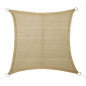 Toldo Impermeable Exterior Beige | Toldo Vela de Sombra Cuadrado 3,6x3,6 m | Toldos para Patio Exterior Jardin UV