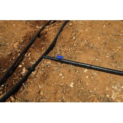 Tuyau polyéthylène agricole 16mm 6 bar 200m noir, Tuyau d'arrosage PE sans goutteurs