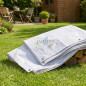 Toldo branco reforçado 4 x 6 metros 90 gr/m2 com ilhós