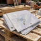 Toldo Reforzado blanco 3x4 m | 90 gr/m² | Ojales Metálicos | Impermeable y Resistente | Jardín, Camping y Protección Exterior