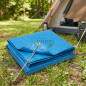 Tenda rinforzata blu 3 x 5 metri 90 gr/m2 con occhielli